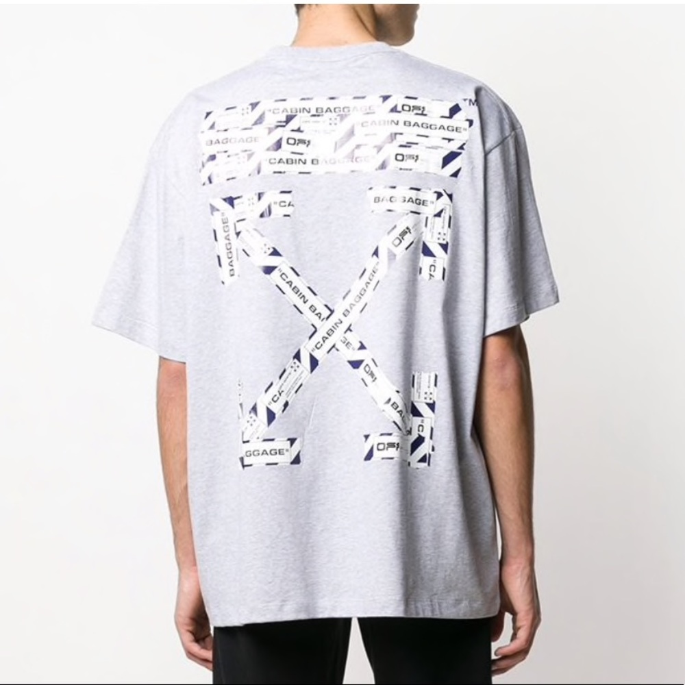 I’m selling the Off-White Airport Tape T-Shirt